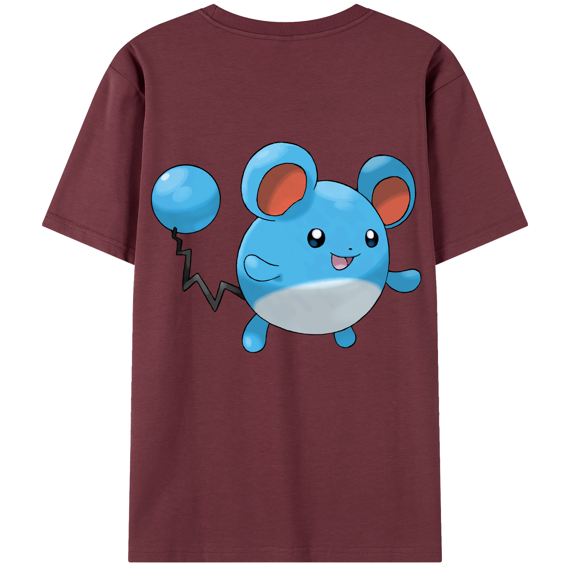 （画像用） ポケットモンスター Pokémon 綿100％半袖Tシャツ（背面プリント）